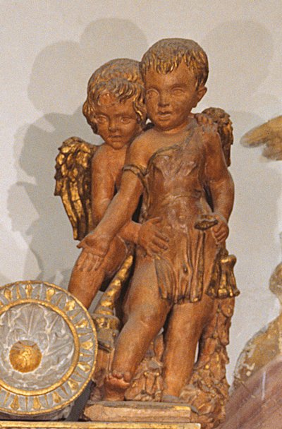 Cavalcanti Annunciation (detail) by Donatello